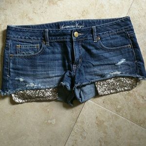 AE Sequin Shorts